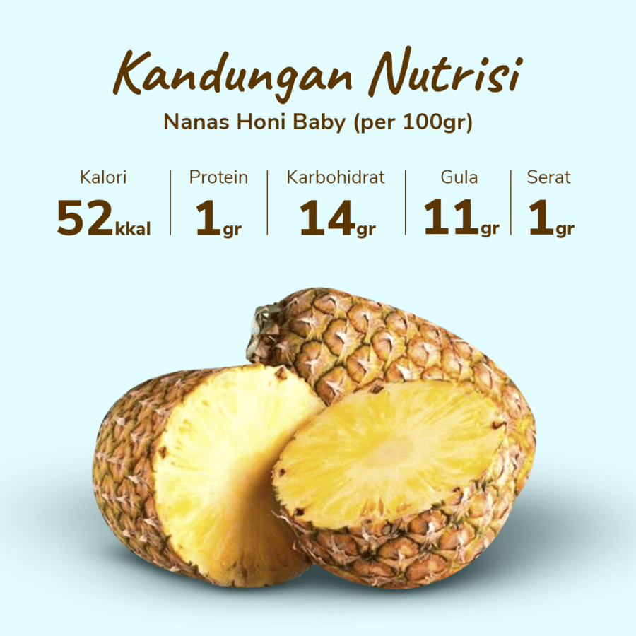 Nanas Honi Baby Astro Farm 500-900 gram 1pcs