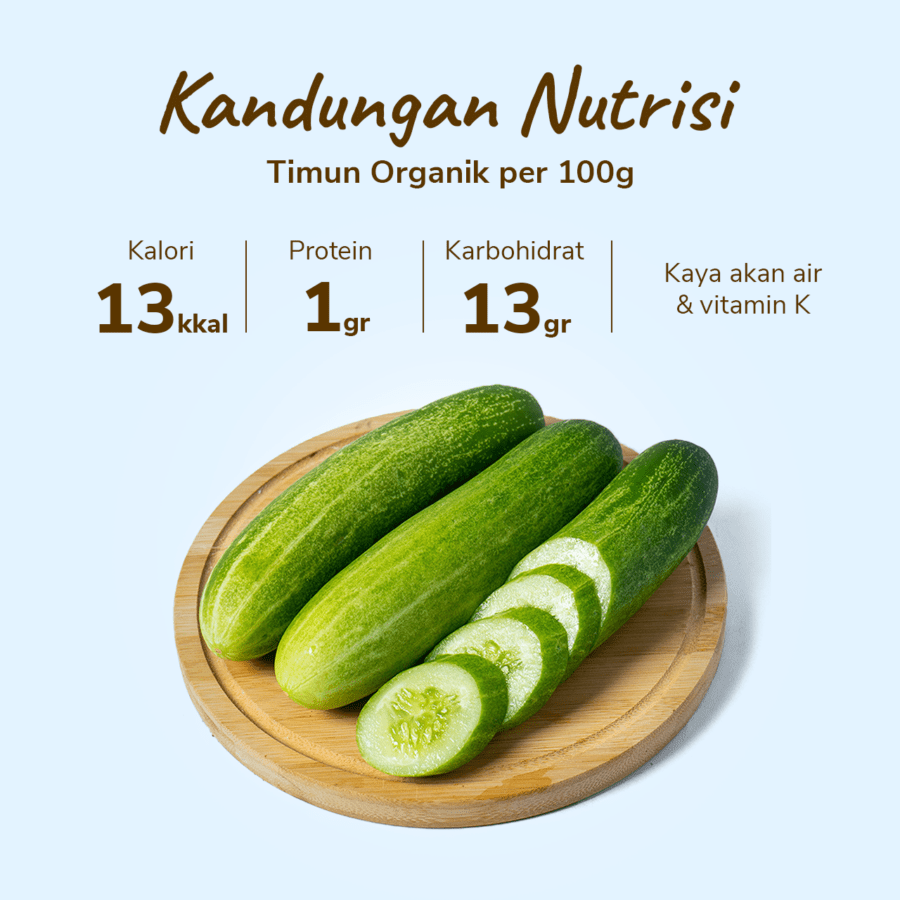Timun Organik Astro Farm 250gram