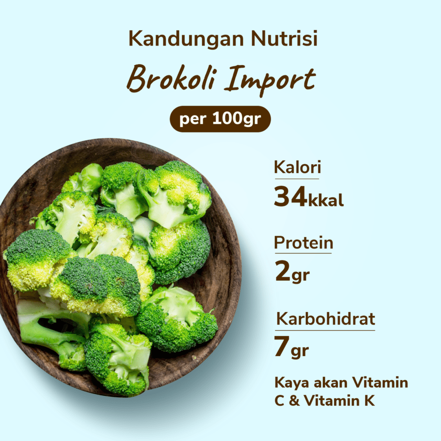 Brokoli Import Astro Farm 300gram