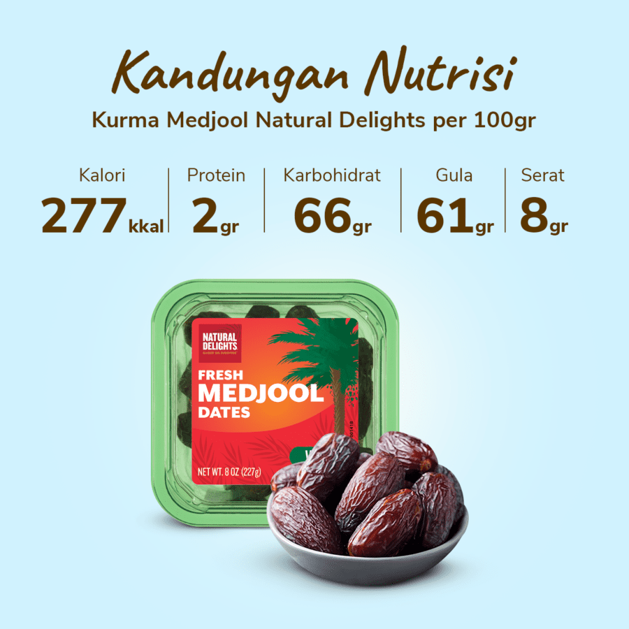 Natural Delights Premium Kurma Medjool 340gram
