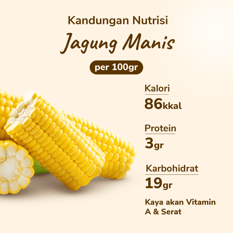 Jagung Manis Kulit Astro Farm 400gram