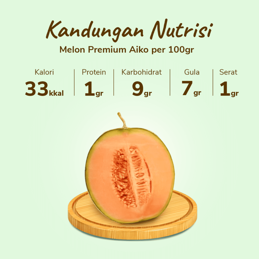 Melon Aiko Premium Size L 1000-1300gram