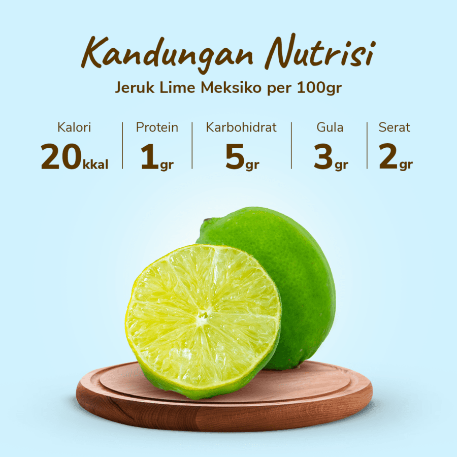 Jeruk Lime Premium Astro Farm 2-3 pcs 250-300gram