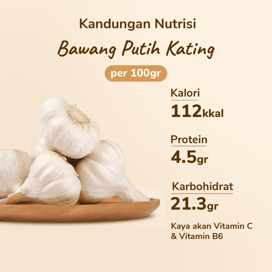 Bawang Putih Kating Astro Farm 100gram