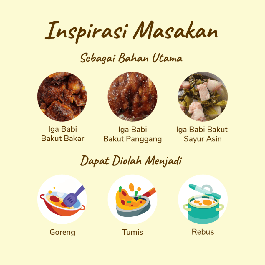 Iga Babi Bakut Backbone 1kg