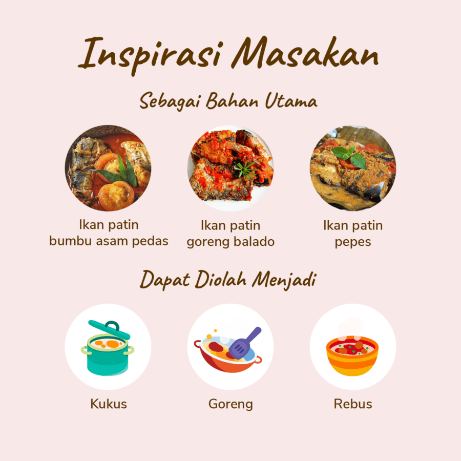 Ikan Patin Utuh Bersih 500-600gram 1pcs