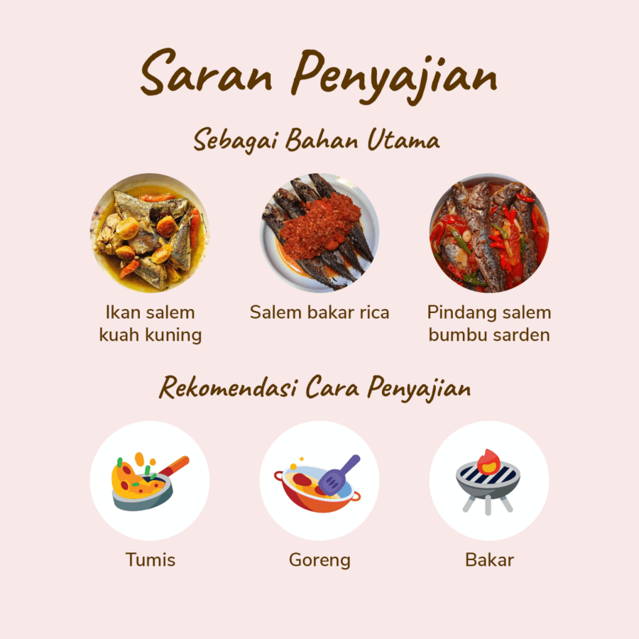 Ikan Salem Utuh 400-500gram