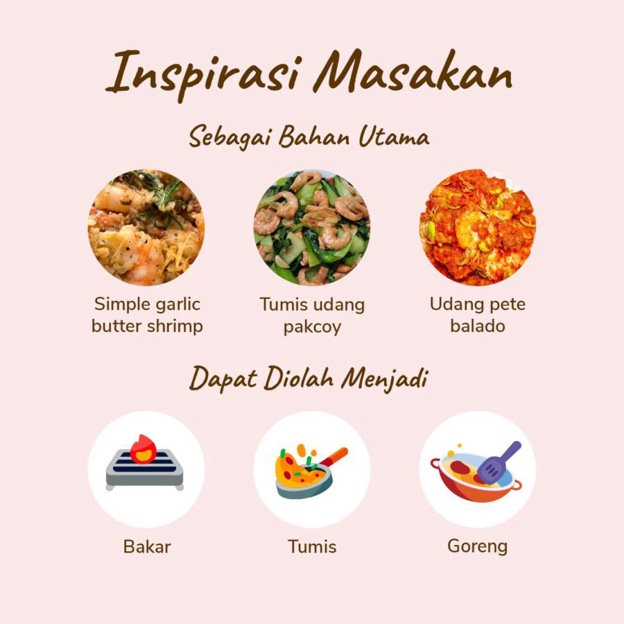 Udang Kupas Vanamei Size M Astro Farm 250gram