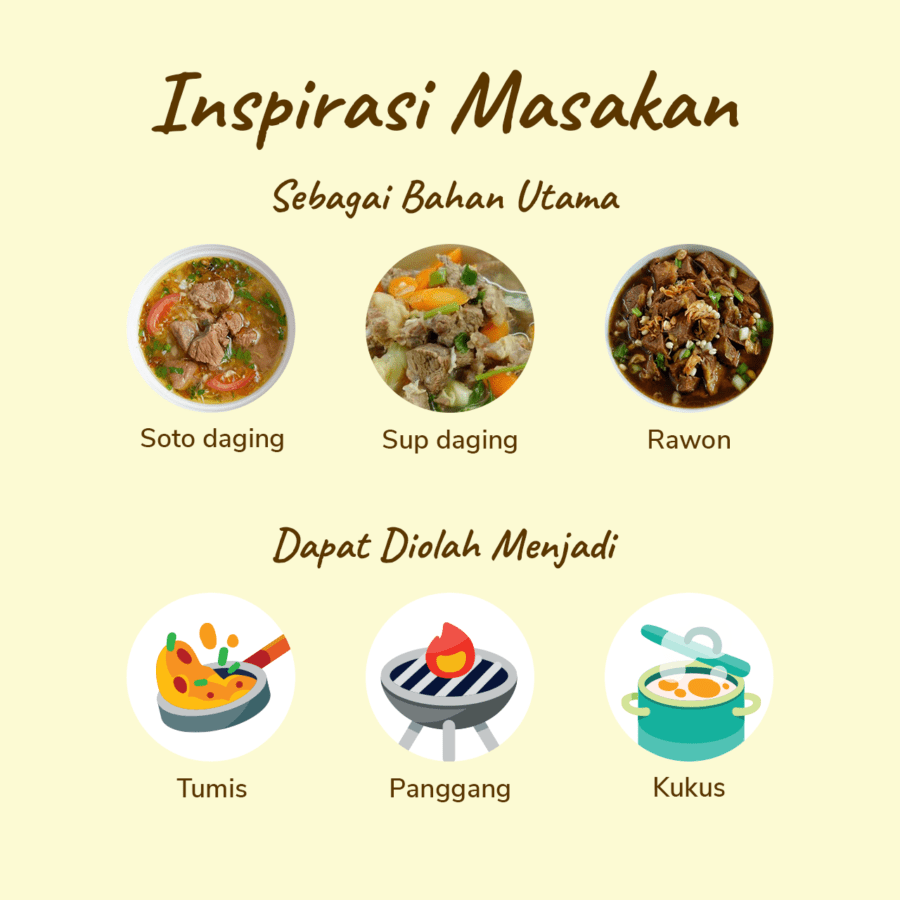 Daging Sop Import Astro Farm 500gram