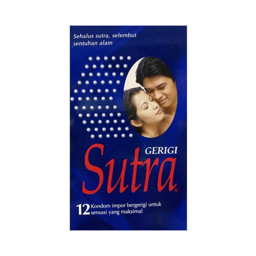Sutra Gerigi Kondom Pria 12sachets
