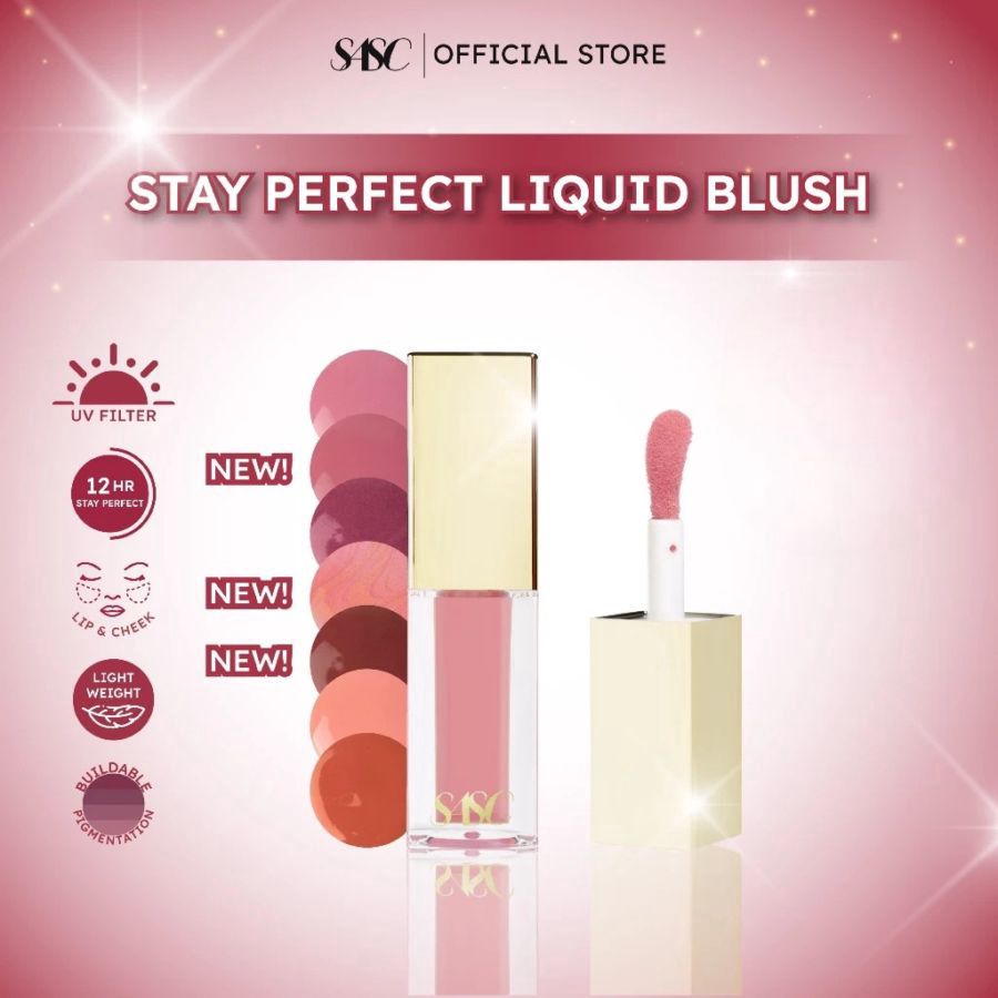 SASC Stay Perfect Sunset Drive Liquid Blush 4ml