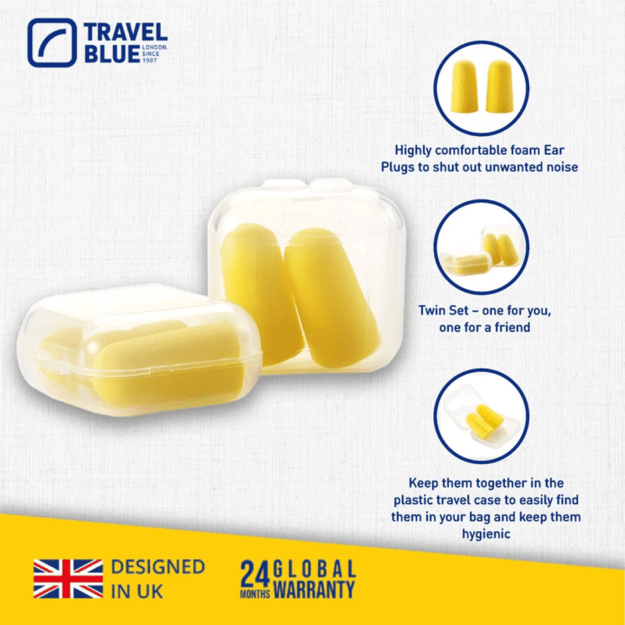 Travel Blue 2 X Ear Plugs 1pack