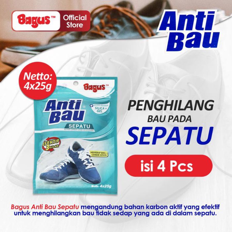 Bagus Anti Bau Sepatu 4 x 25 gr