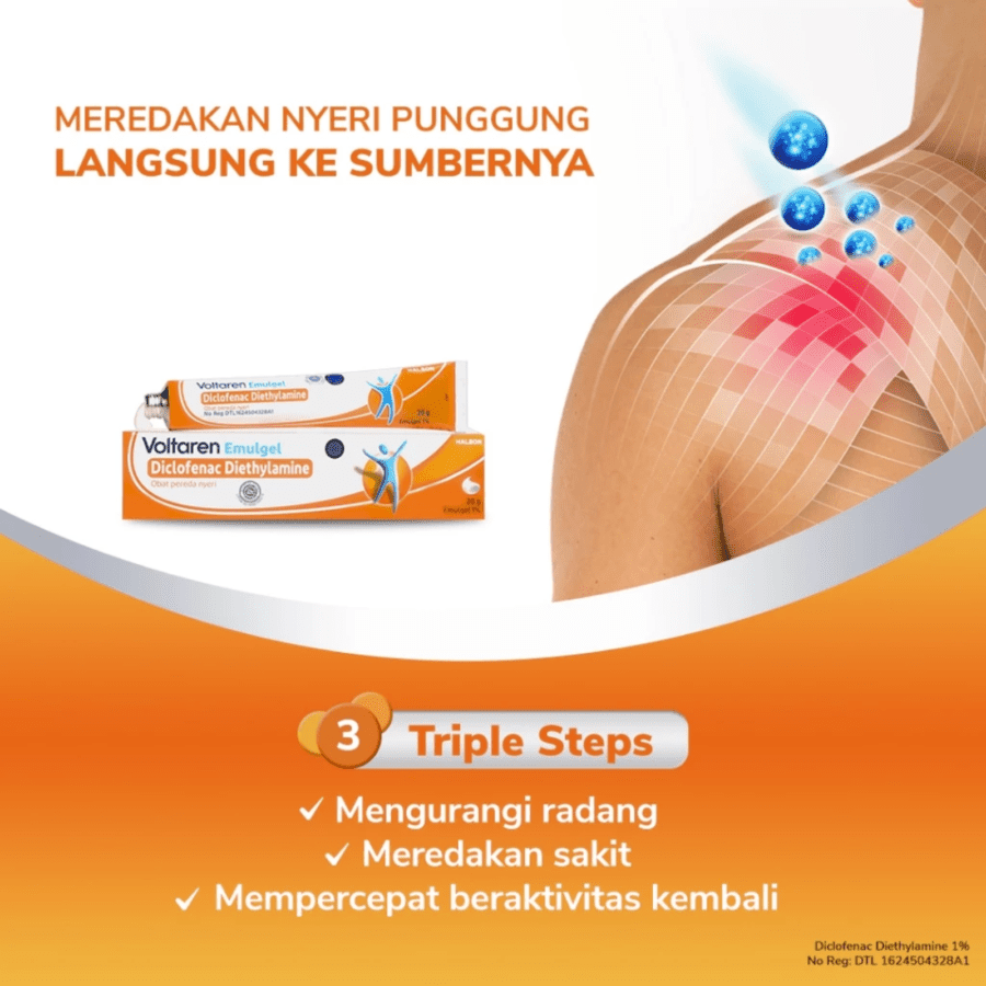 Voltaren Emulgel Obat Pereda Nyeri 10gram