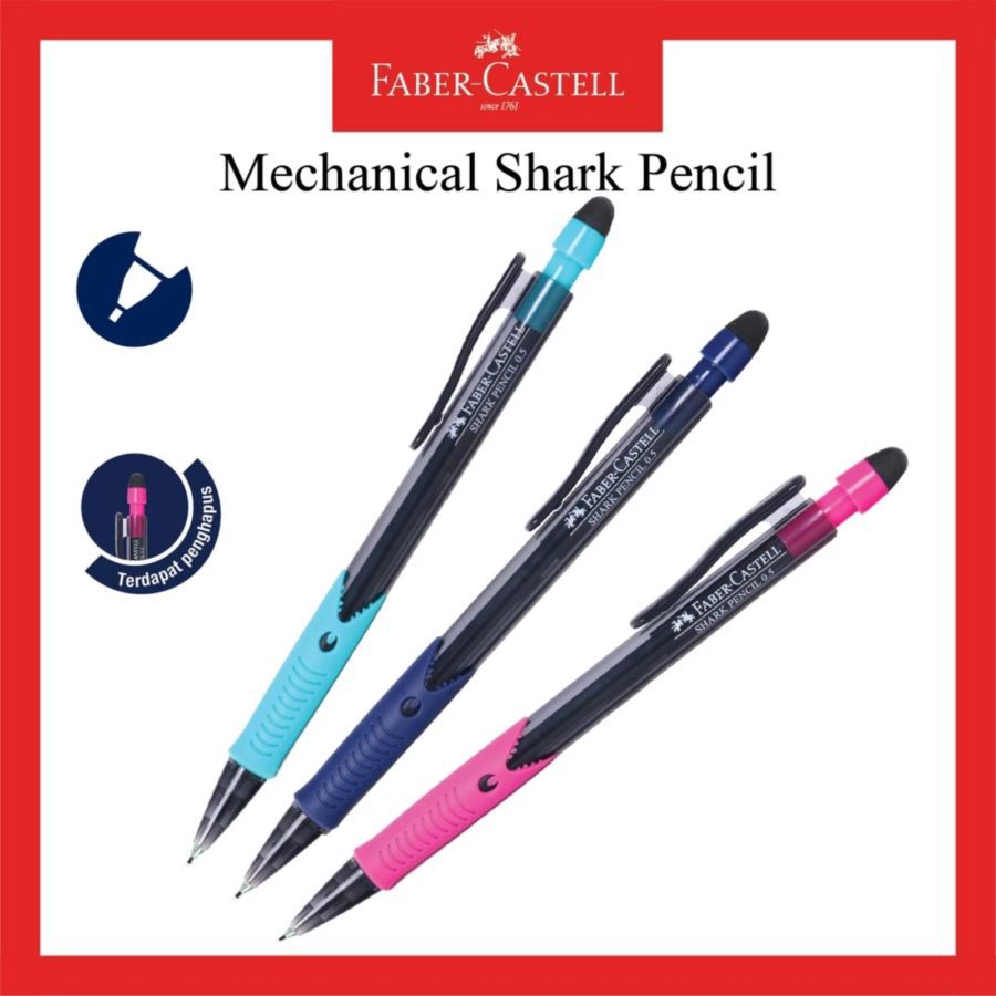 Faber-Castell Shark Pensil Mekanik 0.5 mm 1pcs