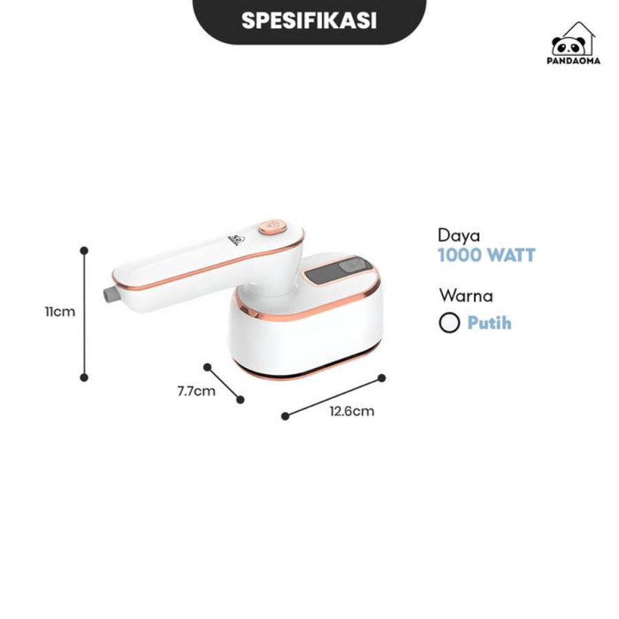 Pandaoma Setrika Uap Portabel Vulga Kapasitas 100 ml 1pcs