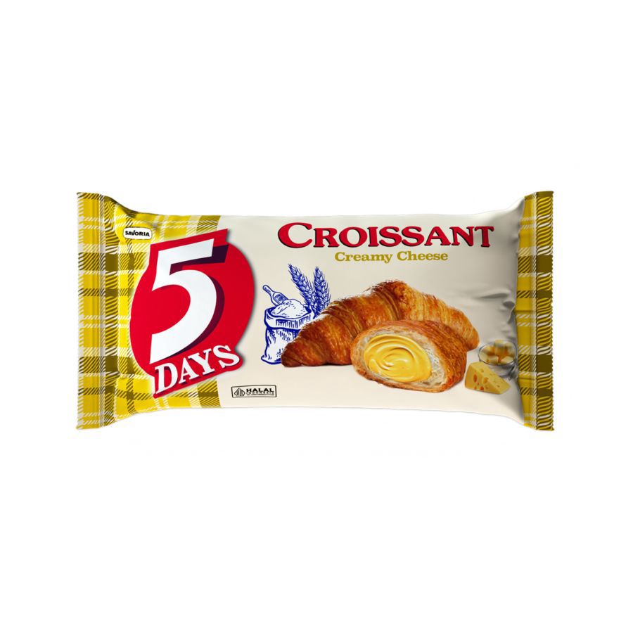 5 Days Croissant Creamy Cheese 60gram