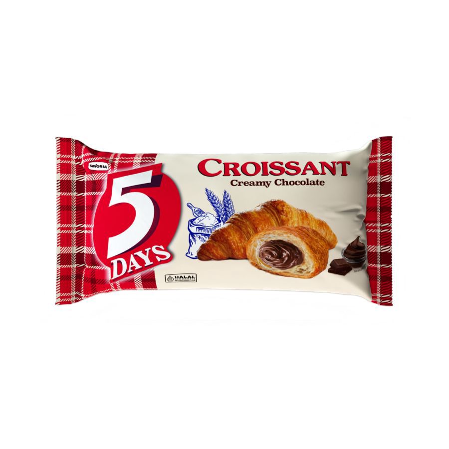5 Days Croissant Creamy Chocolate 60gram