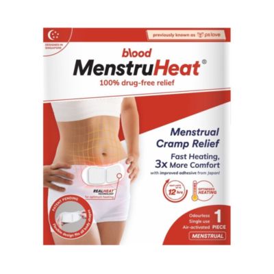 Blood MenstruHeat Plester Kompres Hangat untuk Nyeri Haid