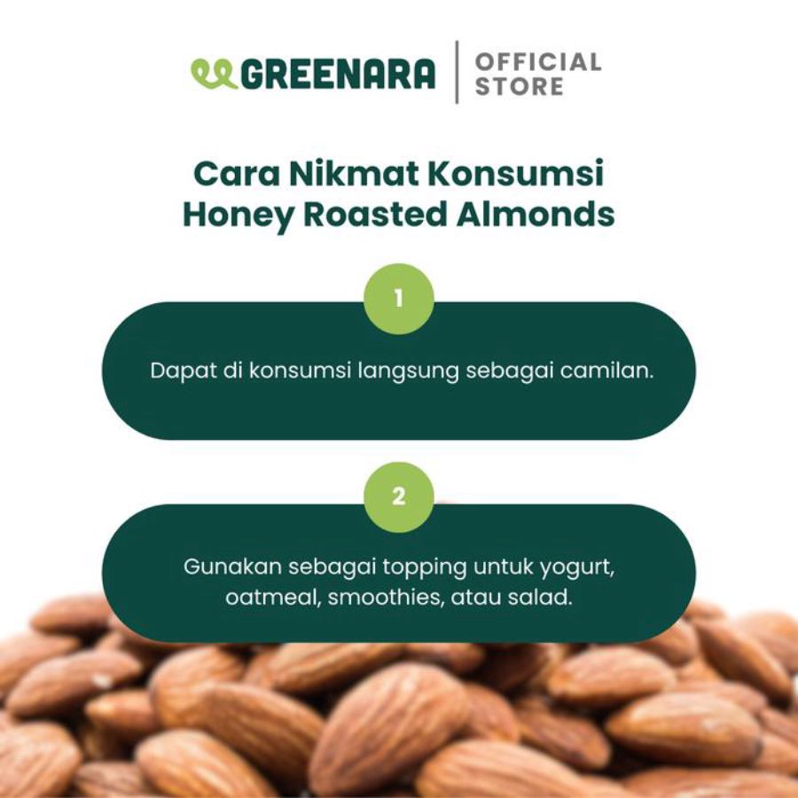 Greenara One Serving Honey Roasted Almond 30gram
