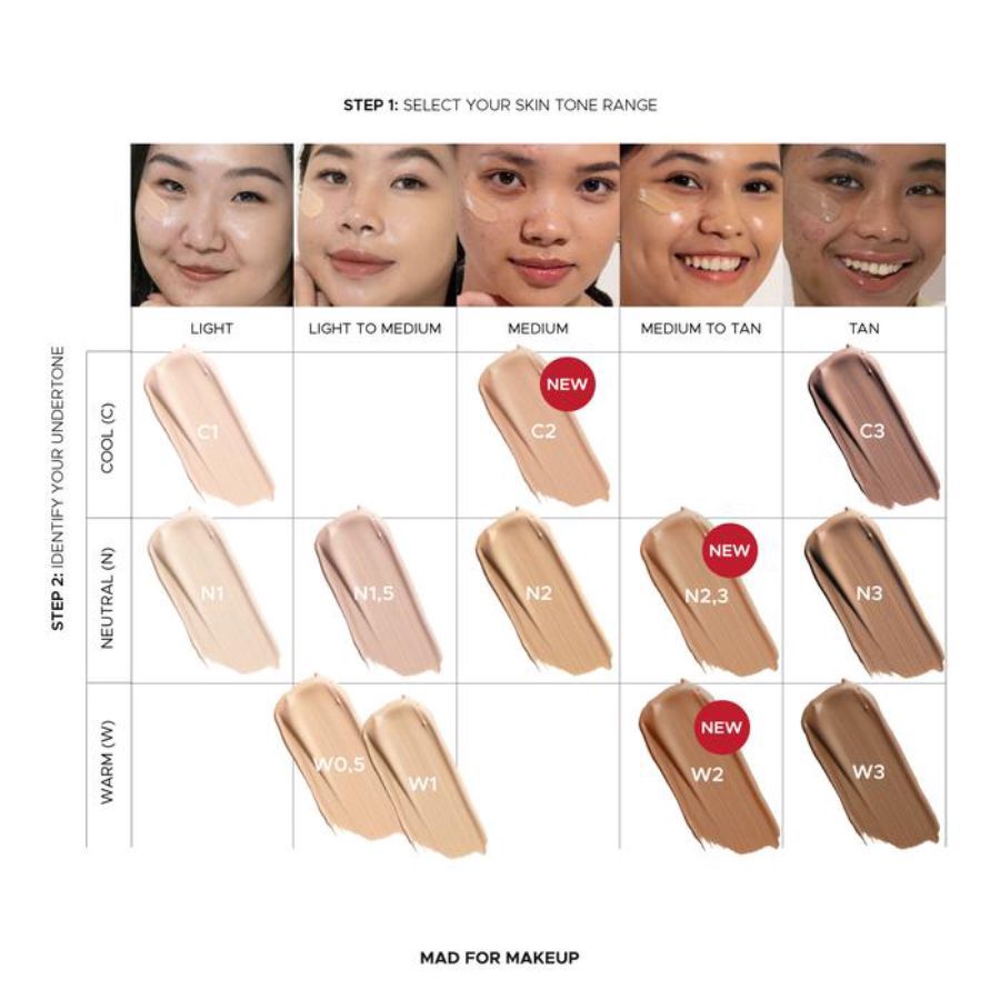Mad For Makeup Pearl-Fect Cover N1 Skintint
