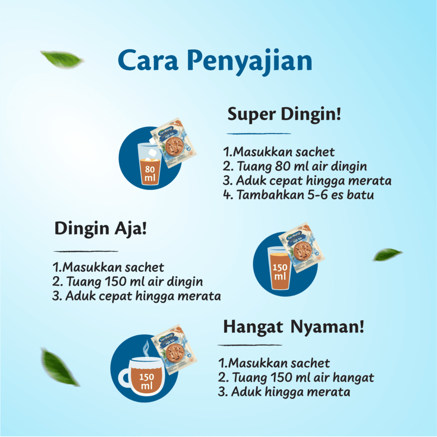 Sariwangi Earl Grey Milk Tea Powder 5 sachet x 110gr 1box