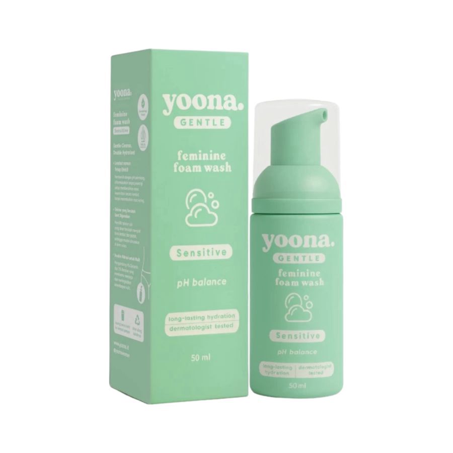 Yoona Gentle Feminine Foam Wash Sensitive 50ml