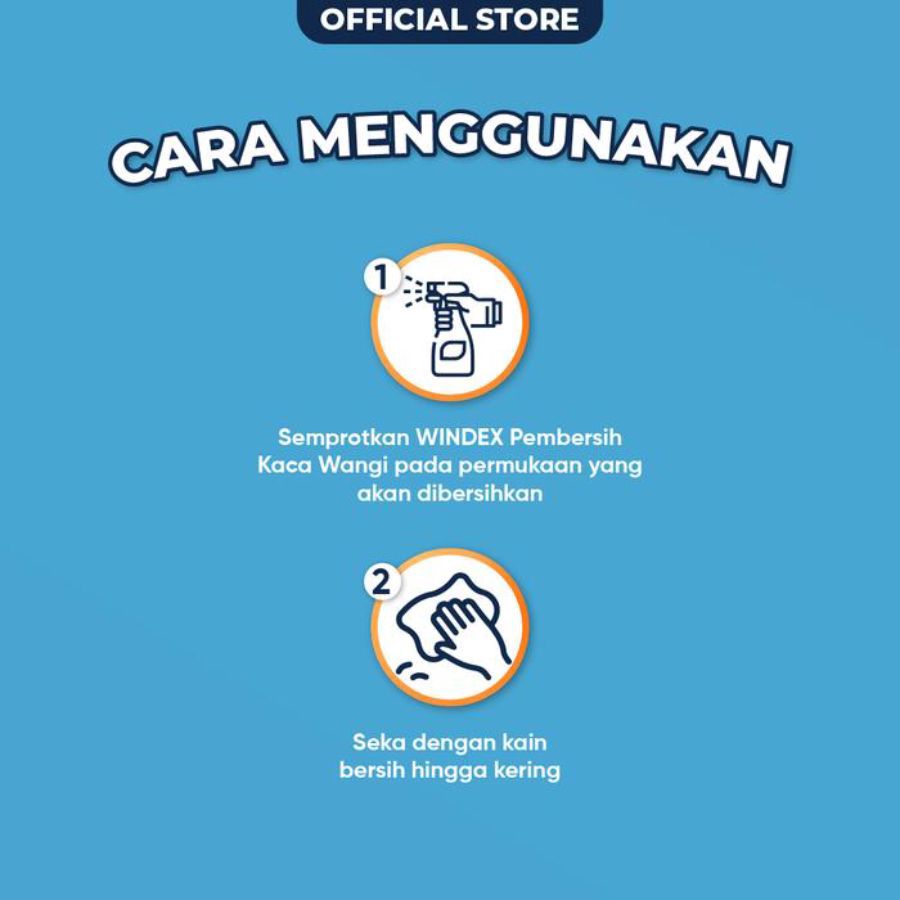 Windex Fresh Pembersih Kaca Pouch 400ml