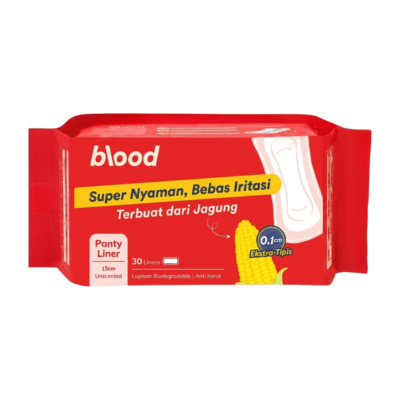 Blood Corn Ultra Thin 0.1cm Unscented 15cm Pantyliner