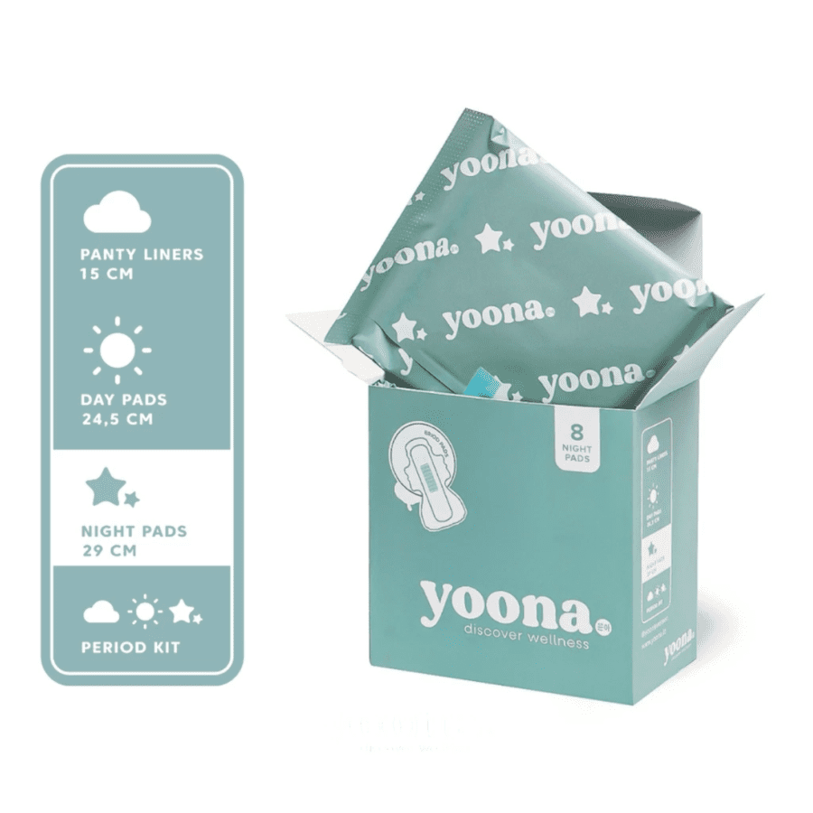 Yoona Night Pads 29cm Pembalut Kewanitaan 8pcs