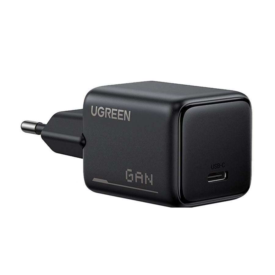 Ugreen N Series 25 Watt GaN Black Charger Adaptor 1pcs