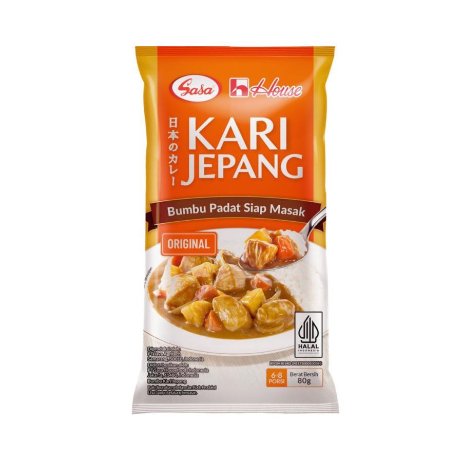 Sasa House Kari Jepang Original 80gram