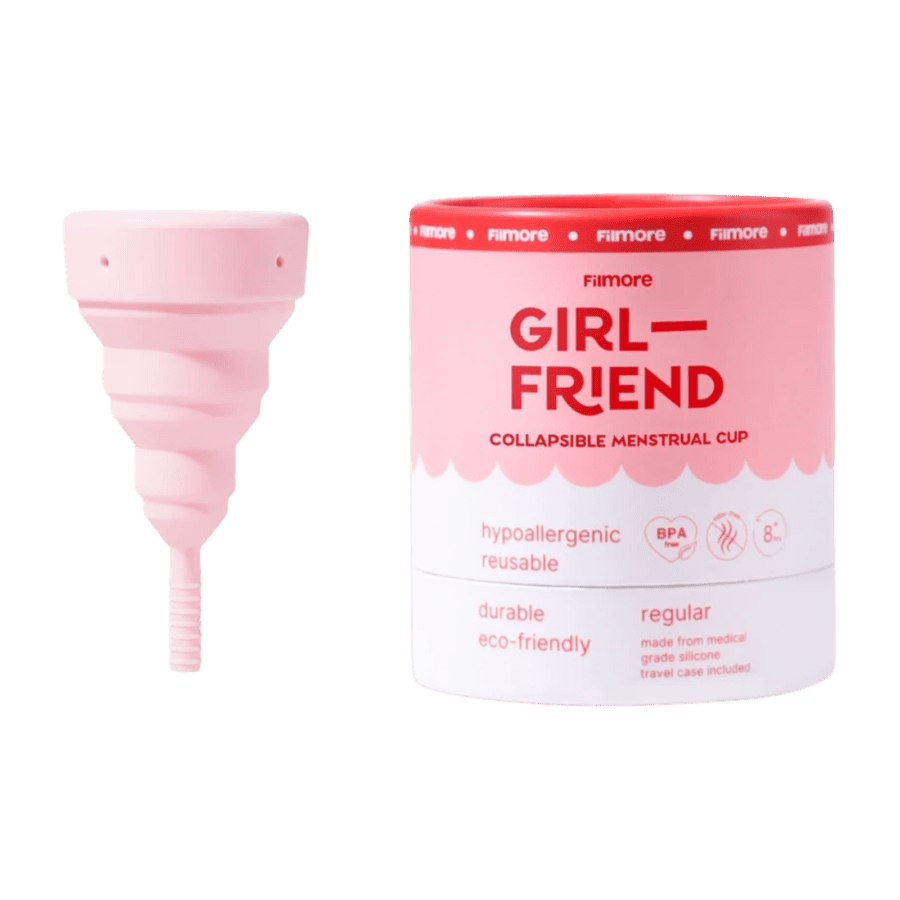 Filmore Girlfriend Mini Pink Collapsible Menstrual Cup 1pcs
