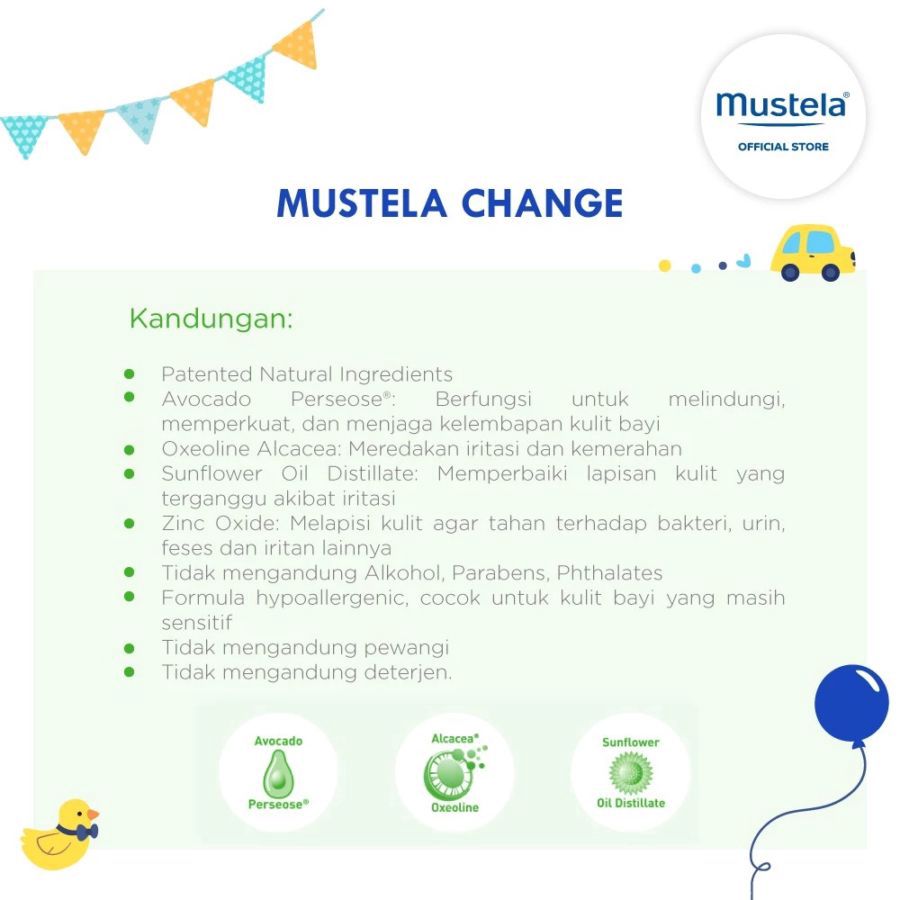 Mustela Barrier Cream Krim Ruam Popok