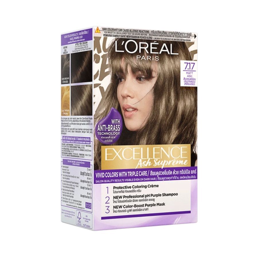 L'Oreal Paris Excellence Ash Supreme 7.17 Matt Ash