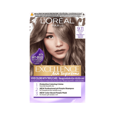 L'Oreal Excellence Ash Supreme 9.11 Silver Ash