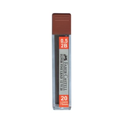 Faber-Castell Super Fine Lead Isi Ulang Pensil Mekanik 2B 0.5mm