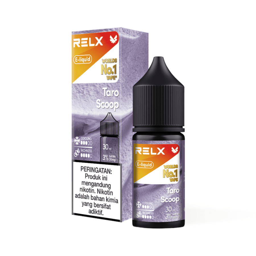 Relx E-Liquid Taro Scoop Rokok Elektrik 30ml