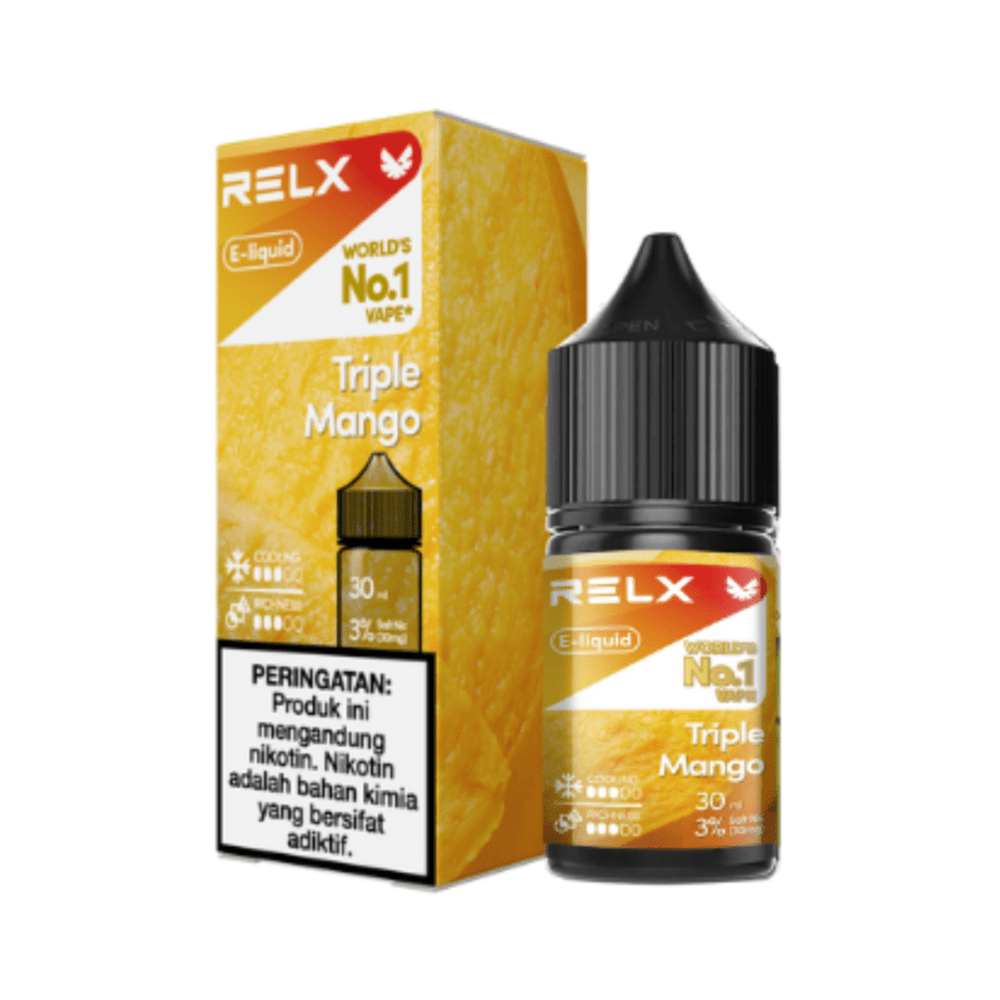 Relx E-Liquid Triple Mango Rokok Elektrik 30ml