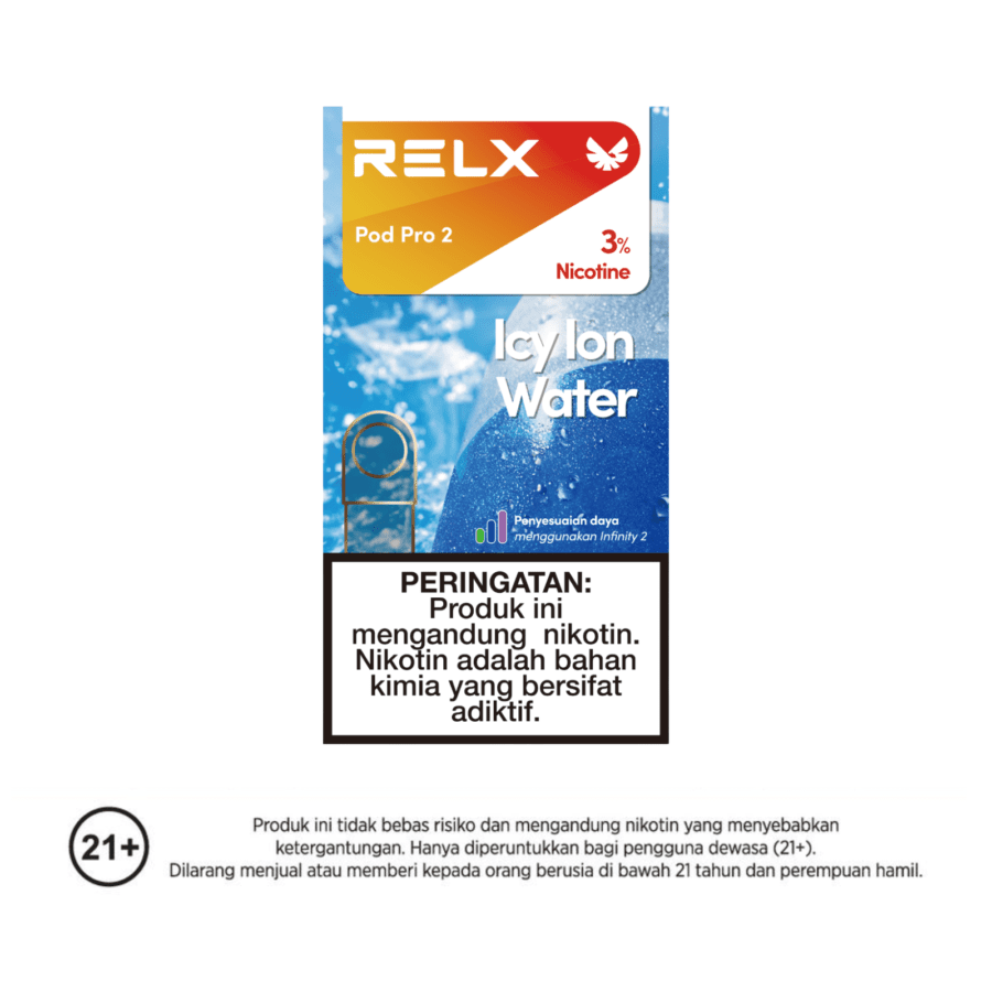Relx Pod Pro 2 Icy Ion Water Rokok Elektronic