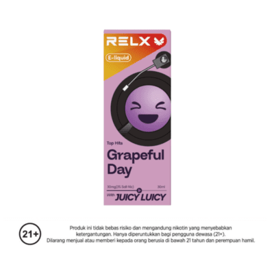 Relx E-liquid Grapeful Day Rokok Elektrik