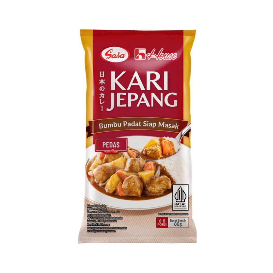 Sasa House Kari Jepang Pedas 80gram