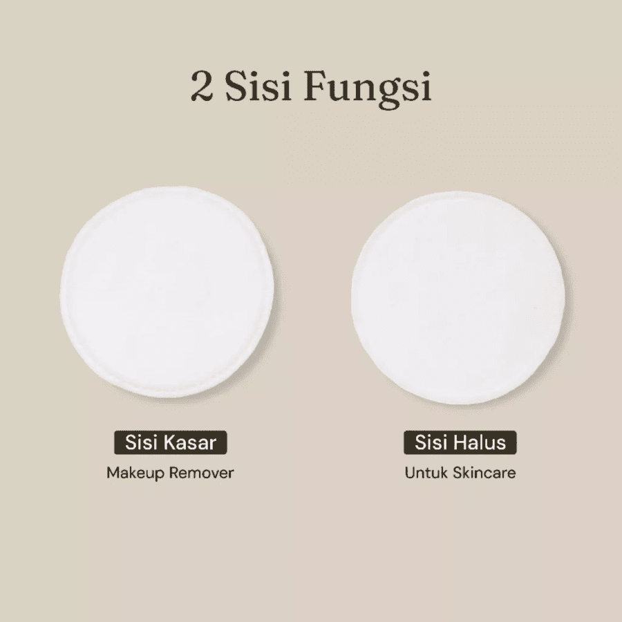 For Skin's Sake Premium Round Cotton Pads 80pcs