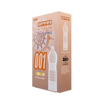 Happypapa 001 Performa Fast Orgasm Mix Texture Condom