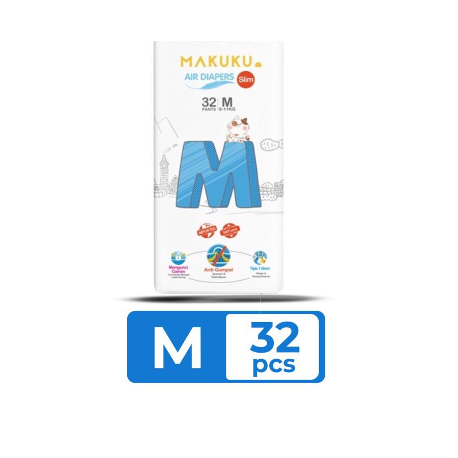 Makuku Air Diapers Slim M36 Pants