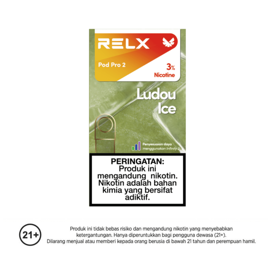 Relx Pod Pro 2 Ludou Ice Rokok Elektrik 1pack