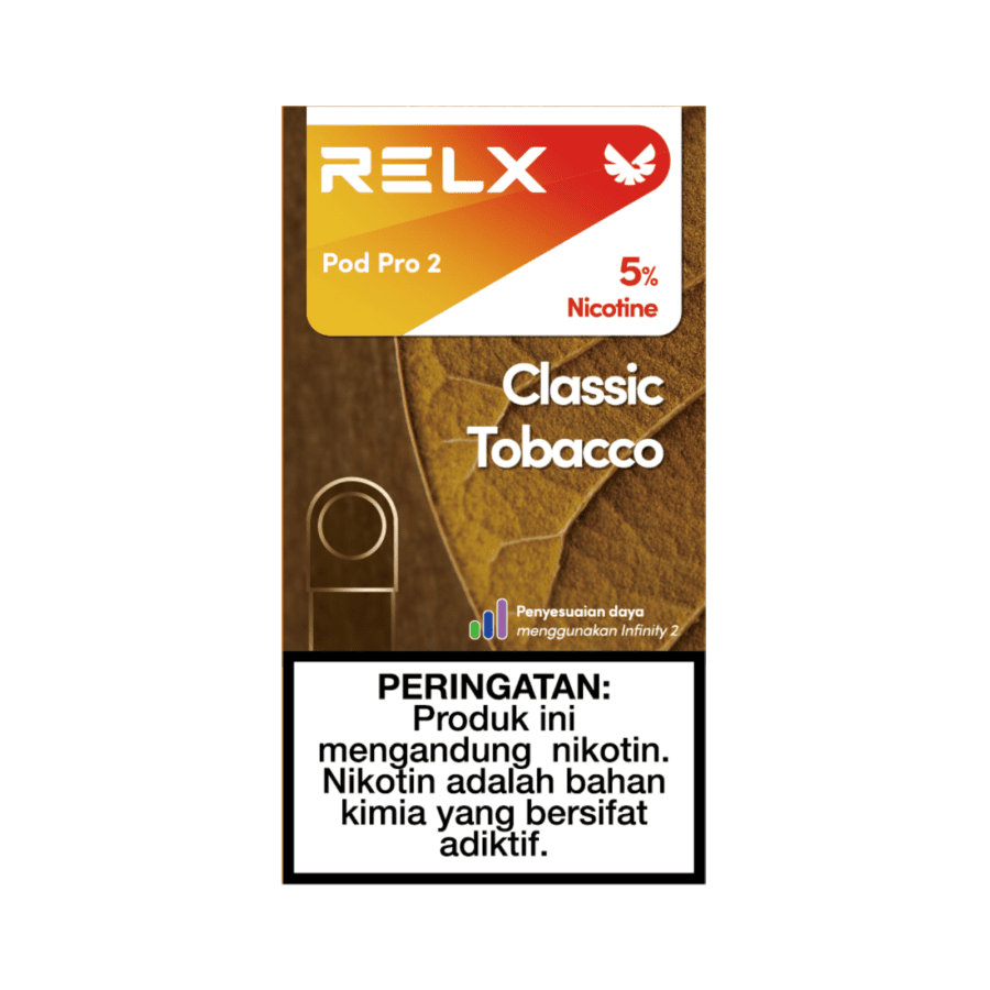Relx Pod Pro 2 Classic Tobacco Rokok Elektrik 1pack