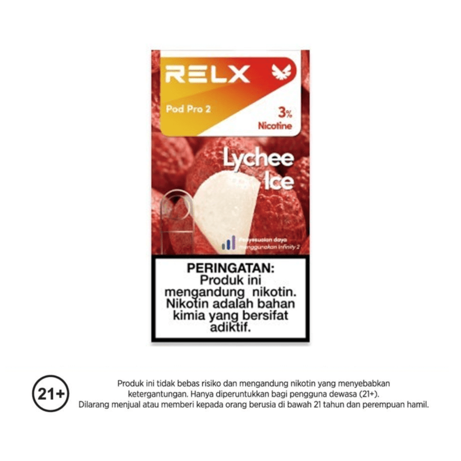 harga pods relx Jual Pod Pro 2 Lychee Ice Rokok Elektrik 1pack Online & Terbaik Water Cap for the (NEW) Vuse Pods Flavour:Marybull Ice