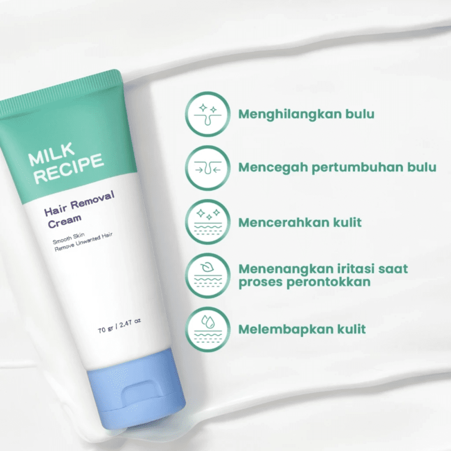 Milk Recipe 4 In 1 Hair Removal Cream 70gram