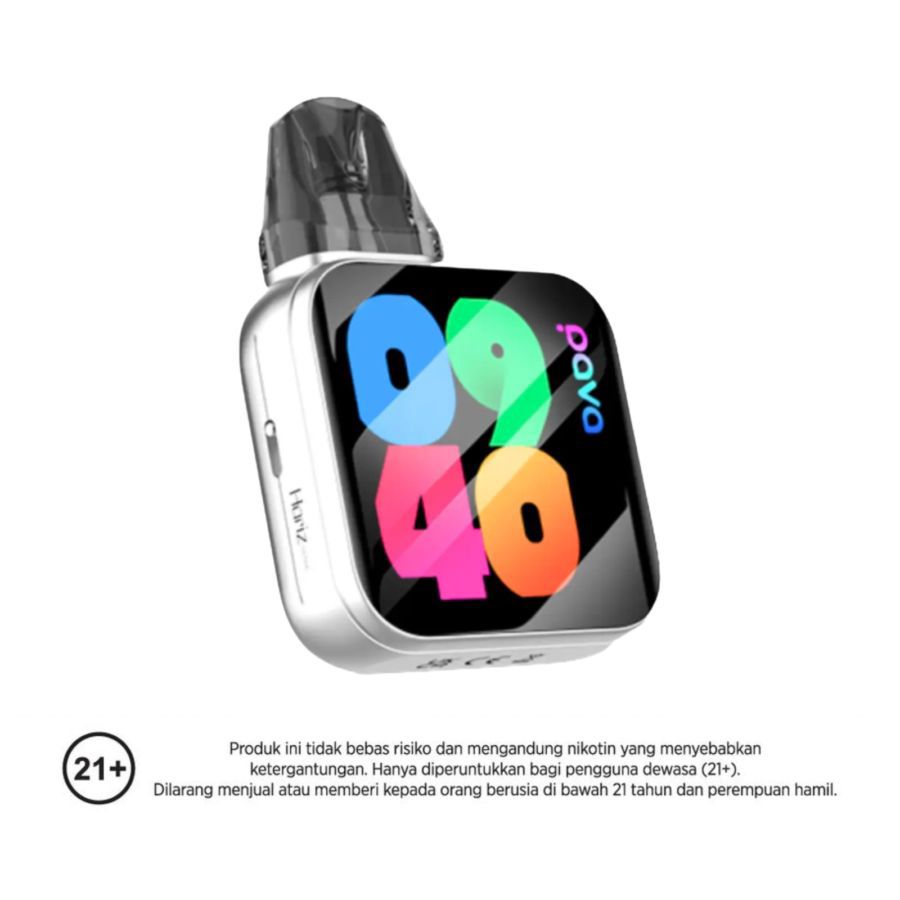 Pava Horiz Ultra Pod Kit Pearly White Rokok Elektrik